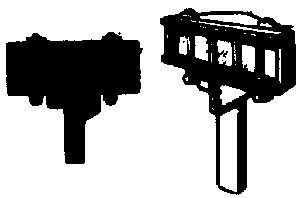 Cal Scale 260 Steam Loco Numberboards (Brass Castings) Right & Left Boiler/Smokebox Mount Ho Scale