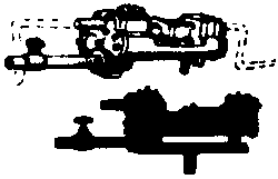Cal Scale 287 Steam Water Pump & Hose Reel - F-M Style (Brass Castings) Ho Scale