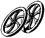 Cal Scale 289 Brake Wheels (Brass, pkg(6) Ho Scale