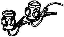 Cal Scale 312 Steam Loco Marker Lights (Brass Castings; 1 Pair) Standard Era including USRA Ho Scale