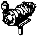 Cal Scale 335 Steam Loco Electrical Generators (Brass Casting) With Muffler Ho Scale