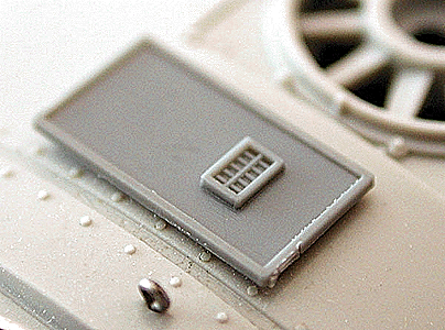 Hi-Tech Details 6022 Santa Fe Style F Unit Inertial Grille HO Scale