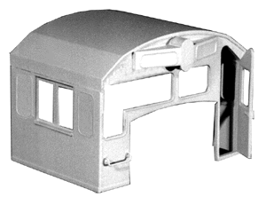 Hi-Tech Details 5009 GE Thinwall  SP L Window Cab Kit HO Scale