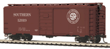 MTH 81-74037 HO Scale 40' PS-1 Box Car Southern SOU 12019 