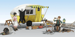 Woodland Scenics #5542 HO Scale  Ma & Pa's Trailer Haven