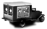 Wheel Works 114 HO Scale 1934 Ford Railway Express Agency Panel Truck w/Decals