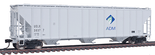Walthers HO Scale Platinum Bay Evans 4780 Hopper ADM New 41216