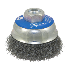 Jet 553520 - 3-1/4 x 5/8-11NC Crimped Cup Brush - High Performance SST