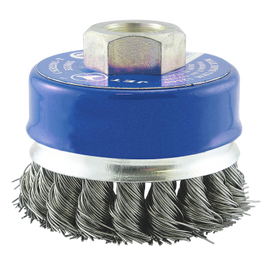Jet 553665 - 2-3/4 x 5/8-11NC Knot Banded Cup Brush - High Performance SST