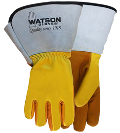 Watson Storm 407GCR - Storm Glove Oil Resistant W/Gauntlet Cuff & Cut Shield - Small
