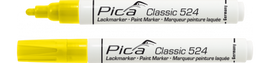 Pica 524/44 - Paint-/Industry marker 2-4mm, Round tip, yellow