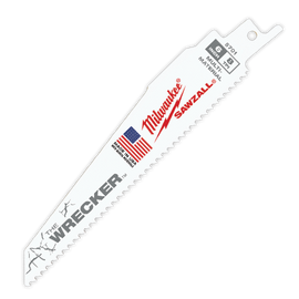 Milwaukee -  6" 8 TPI The Wrecker SAWZALL® Blade (5 Pk) - 48-00-5701