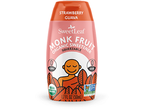 1 bottle - Strawberry Guava Monk Fruit Organic Sweetener