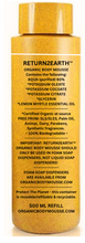 Organic Body Mousse from Return2Earth should only be used with foam soap dispensers!