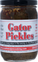 The taste may just make you eat the whole jar in one sitting. Just enough sweet and heat!  Seasoned with the fabulous Magic Swamp Dust.  Probably the BEST pickles you’ll ever eat! And each Gator Pickles item will be with the same great flavor.
A sweet and flavorful pickle with the "bite that slips up on you"
An experience you won't forget!
