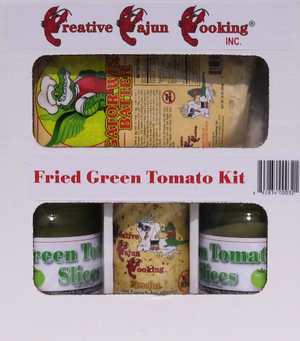 This great Fried Green Tomato with Gator Wing Batter kit is for great time with your family and friends.