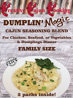 Creative Cajun Cooking's Dumplin' Magic Cajun Seasoning Blend