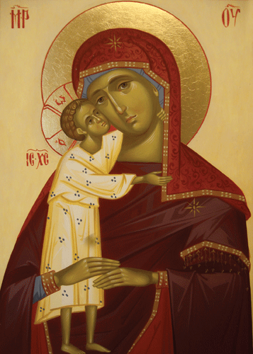 Mother of God, large icon (Dumitrescu) - Ancient Faith Store
