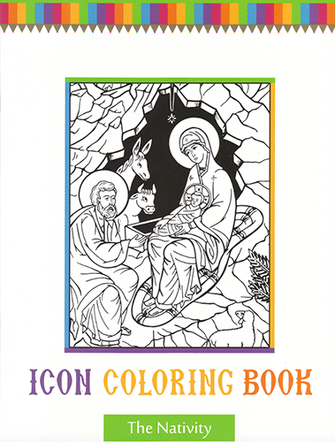Icon Coloring Book The Nativity