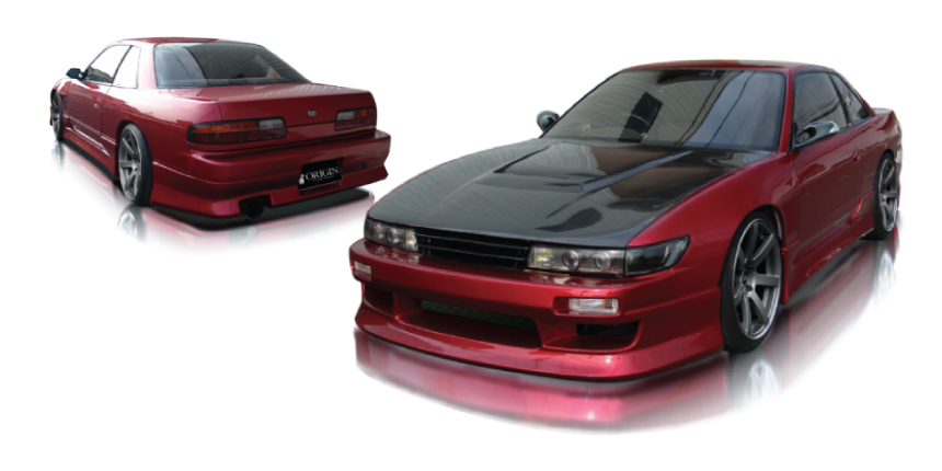  Parachoques delantero elegante Origin Lab Nissan Silvia/ 0sx Coupe
