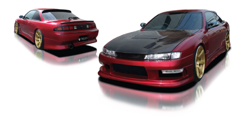 Origin Lab Stream Rear Bumper 240SX S14 Kouki 97-98 (D9-RB Stream)