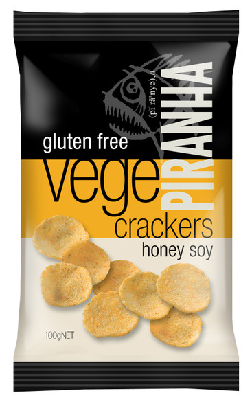 100g x Vege Cracker Honey Soy Gluten Free