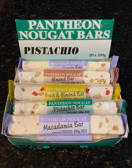 20 x 100g box of Assorted Nougat