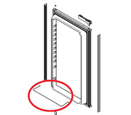 Norcold Wire Rack 624866 for Lower Door Bin (N6/ N8/ N1095 doors with a smooth interior texture)
