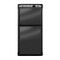 Norcold DE0061 does NOT coming with door panels. Pictured here is the black acrylic door panel sold separate.