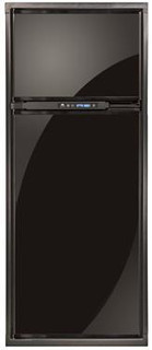 Norcold Upper Door Panel 639621 (black acrylic | fits the Polar N7, N8, and N10 models)