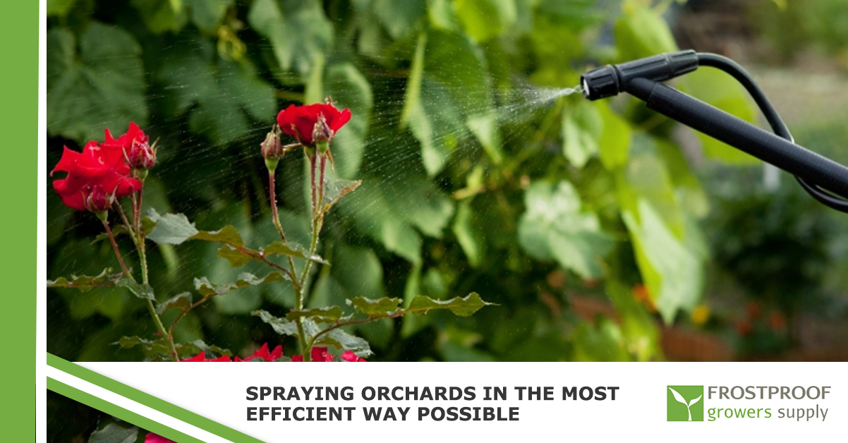 Spraying Orchards In the Most Efficient Way Possible Frostproof