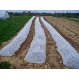 Keep the cover off your plants with a floater! This Dewitt 0.5oz Deluxe Floating Row Cover measures 12-foot x 500-foot.