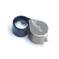 Get up real close with this Hastings 10X Loupe Style Folding Hand Lens-Triplet (#816171)