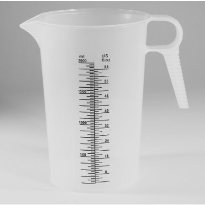 4 oz. Polypropylene Measuring Cup - 1000/Case
