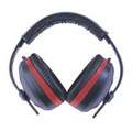 If you're using power equipment, you need ear protection. Use these Elvex MaxiMuff 28 dB high-performance ear muffs #HB-35 every day.