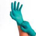 Here's 100 Ansell Touch-N-Tuff 4-mill disposable powdered nitrile gloves that are perfect for spraying.