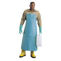 If you know all of the gunk will be hitting the front, these heavy-duty 20-Mill PVC chemical resistant vinyl protective aprons are right for you.