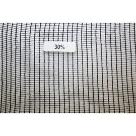 Need just a little shade from your plant shade cloth? Try this Dewitt 30% black woven shade cloth.