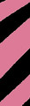 Black and pink fluorescent black and pink striped flagging tape from Presco.