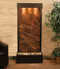 Harmony River Fountain with Antique Bronze and Brown Marble