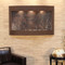 Calming Waters Wall Fountain with Antique Bronze Frame and Multicolor Featherstone Water Panel