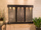 Olympus Falls Wall Fountain with Blackened Copper Frame and Multicolor Slate