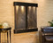 Aspen Falls Wall Fountain with Blackened Copper Frame and Multicolor Rajah Slate