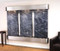 Stainless Steel Trim with Black Spider Marble