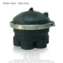 Water Valve 6 Port 2" Almond | 004-302-4184-60 | 004302418460