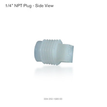 NPT Plug for Valve Top 1/4" | 004-252-1680-00 | 004252168000