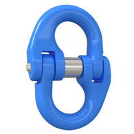 Grade 100 chain fittings are manufactured to Australian Standard AS3776.
Sourced from the highest quality material and rigorously tested, 
Grade 100 Connecting Link consists of two symmetrical, die-forged halves, joined with a pin and stud.
You can use these links to connect master link and chain and chain and chain.