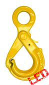 G80 Eye Type Grip Safety Hook, Grip Self Locking hook