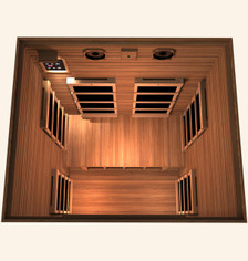 Gold 2 Person Far Infrared Sauna