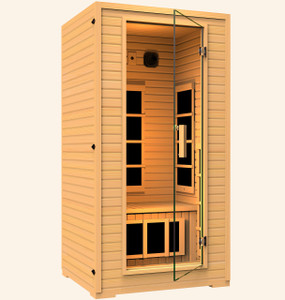 Copper 1-2 Person Far Infrared Sauna